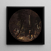 Scènes de Sorcellerie Nocturne - Salvator Rosa — indrammet kunstværk på væggen