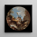 Scènes de sorcellerie - Salvator Rosa — indrammet kunstværk på væggen