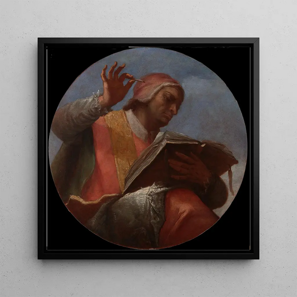 Kunsttryk af Saint Grégoire Le Grand - Sebastiano Ricci