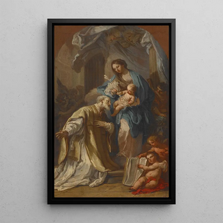 Sebastiano Conca - The Madonna Appearing to St Philip Neri.webp