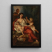 Allegori af Kærlighed - Sebastiano Ricci — indrammet kunstværk på væggen