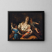 Charité - Sebastiano Ricci — indrammet kunstværk på væggen