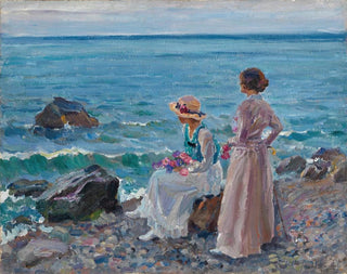 Sergei Arsenevich Vinogradov - Women by the Sea.webp