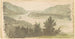Vue over floden Nord set fra det nordvestlige hjørne af Fort Clinton, West Point - Seth Eastman — visning af kunstværket