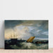 Reproduktion af maleriet Sheerness set fra Nore - Joseph Mallord William Turner