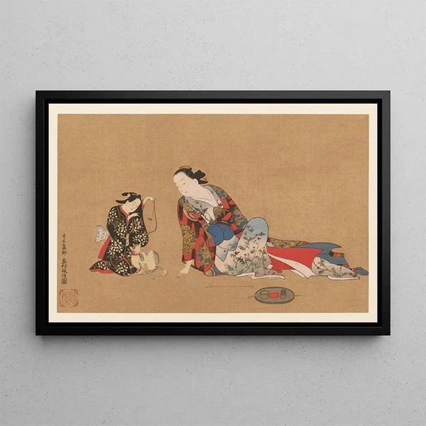 Shiichi Tajima - Masterpieces selected from the Ukiyoye School Pl02.webp