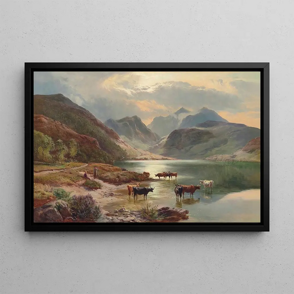 Sidney Richard Percy - Glencoe From Loch Leven Scotland.webp