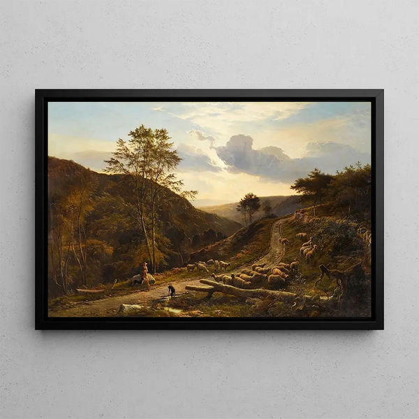 Sidney Richard Percy - The Shepherdess Rest.webp