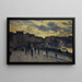 Le Pont-Neuf set fra Quai de la Mégisserie - Siebe Johannes ten Cate — indrammet kunstværk på væggen