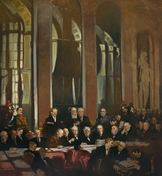 Signature du traité de Versailles 1919 - John Christen Johansen