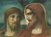 Christ og Sankt Josef af Arimatæa - Simeon Solomon — visning af kunstværket