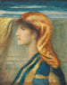 La coiffe dorée - Simeon Solomon — visning af kunstværket