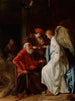 Tobie og englen, der helbreder Tobie for blindhed - Simon Henrixz van Amersfoort — visning af kunstværket