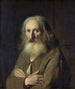 Portrait af en gammel mand - Simon Kick — visning af kunstværket