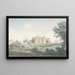 Le Château de Chambord set fra sydvest - Simon Mathurin Lantara — indrammet kunstværk på væggen