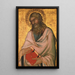 Saint André - Simone Martini — indrammet kunstværk på væggen