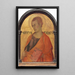 Saint Jude Thaddée - Simone Martini — indrammet kunstværk på væggen