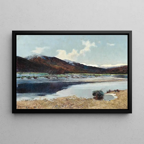 Sir Alfred East - By The Waters Edge Loch Lomond Scotland.webp
