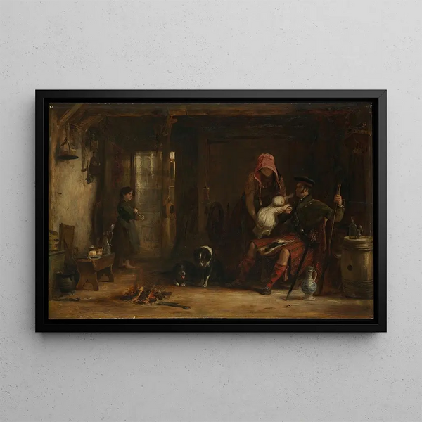 Sir David Wilkie - The Highland Family.webp