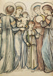 Engle og børn - Sir Edward Coley Burne-Jones — visning af kunstværket