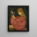 Astrologi - Sir Edward Coley Burne-Jones — indrammet kunstværk på væggen