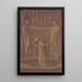 Badeværelse af Venus - Sir Edward Coley Burne-Jones — indrammet kunstværk på væggen