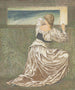 Dorigène af Bretagne ventende på sin mands tilbagevenden - Sir Edward Coley Burne-Jones — visning af kunstværket