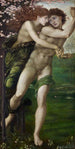 Phyllis og Démophoon - Sir Edward Coley Burne-Jones — visning af kunstværket