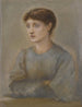 Portrait af Margaret, kunstnerens datter - Sir Edward Coley Burne-Jones — visning af kunstværket