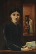 Portræt af Georgiana Burne-Jones - Sir Edward Coley Burne-Jones — visning af kunstværket