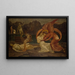 Psyché modtager Proserpines kasse - Sir Edward Coley Burne-Jones — indrammet kunstværk på væggen