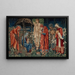 L'Adoration des Mages - Sir Edward Coley Burne-Jones — indrammet kunstværk på væggen