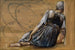 La serie La Rose Églantine, étude pour Le Jardin de la Cour II - Sir Edward Coley Burne-Jones — visning af kunstværket
