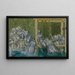 La Cour du Jardin - Sir Edward Coley Burne-Jones — indrammet kunstværk på væggen