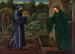 "Le pèlerin à la porte de l'oisiveté" - Sir Edward Coley Burne-Jones — visning af kunstværket