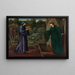 "Le pèlerin à la porte de l'oisiveté" - Sir Edward Coley Burne-Jones — indrammet kunstværk på væggen