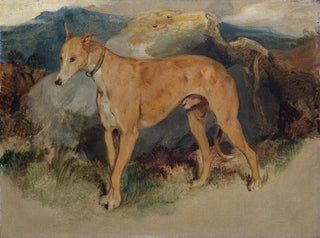 Sir Edwin Henry Landseer - A Deerhound.webp