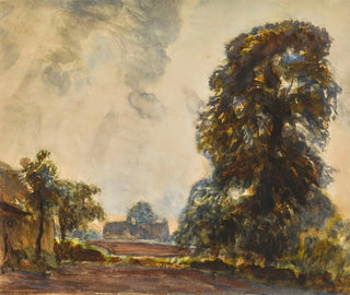 Sir George Clausen - Landscape With Trees.webp