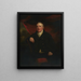 Portrait af M. William Ferguson de Raith - Sir Henry Raeburn — indrammet kunstværk på væggen