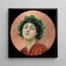 Une bacchante - Sir Hubert von Herkomer — indrammet kunstværk på væggen