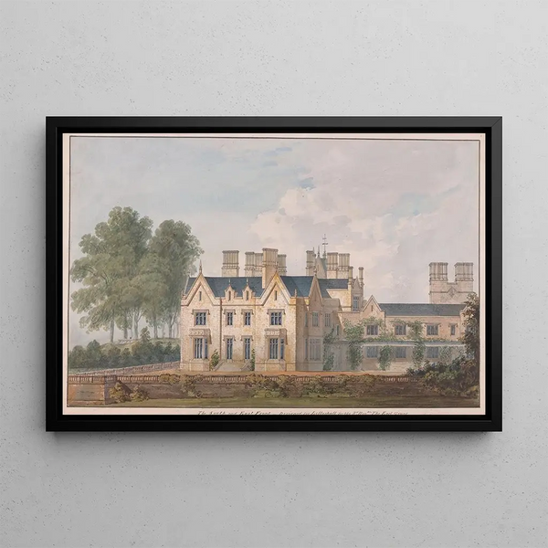 Sir Jeffry Wyatville - Lilleshall Shropshire The South and East Fronts.webp