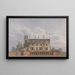 Lilleshall Shropshire, vestfacade - Sir Jeffry Wyatville — indrammet kunstværk på væggen