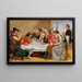 Lorenzo og Isabella - Sir John Everett Millais — indrammet kunstværk på væggen