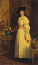 Mademoiselle Gertrude Vanderbilt - Sir John Everett Millais — visning af kunstværket