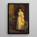 Mademoiselle Gertrude Vanderbilt - Sir John Everett Millais — indrammet kunstværk på væggen