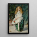 Nina datter af Frederick Lehmann Esq - Sir John Everett Millais — indrammet kunstværk på væggen
