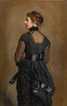 Portrait af Kate Perugini, datter af Charles Dickens - Sir John Everett Millais — visning af kunstværket