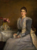 Portrait af Mary Endicott d. 1957 Mme Joseph Chamberlain - Sir John Everett Millais — visning af kunstværket