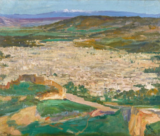 Sir John Lavery - A View of Fez.webp