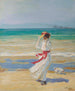 En vindfuld dag - Sir John Lavery — visning af kunstværket